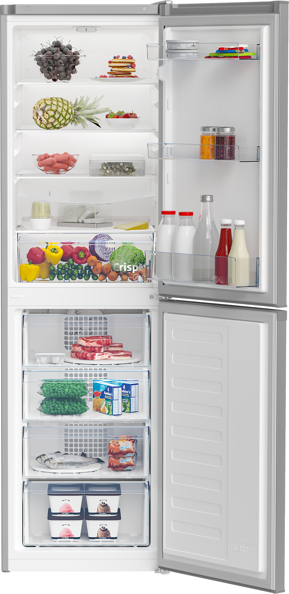 Beko CCFM4582S Freestanding Frost Free Fridge Freezer with Freezer Guard – image 4