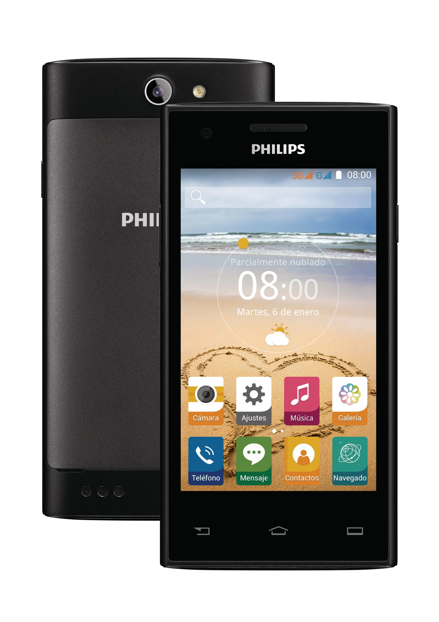 Philips CTS309BK/77 smartphone