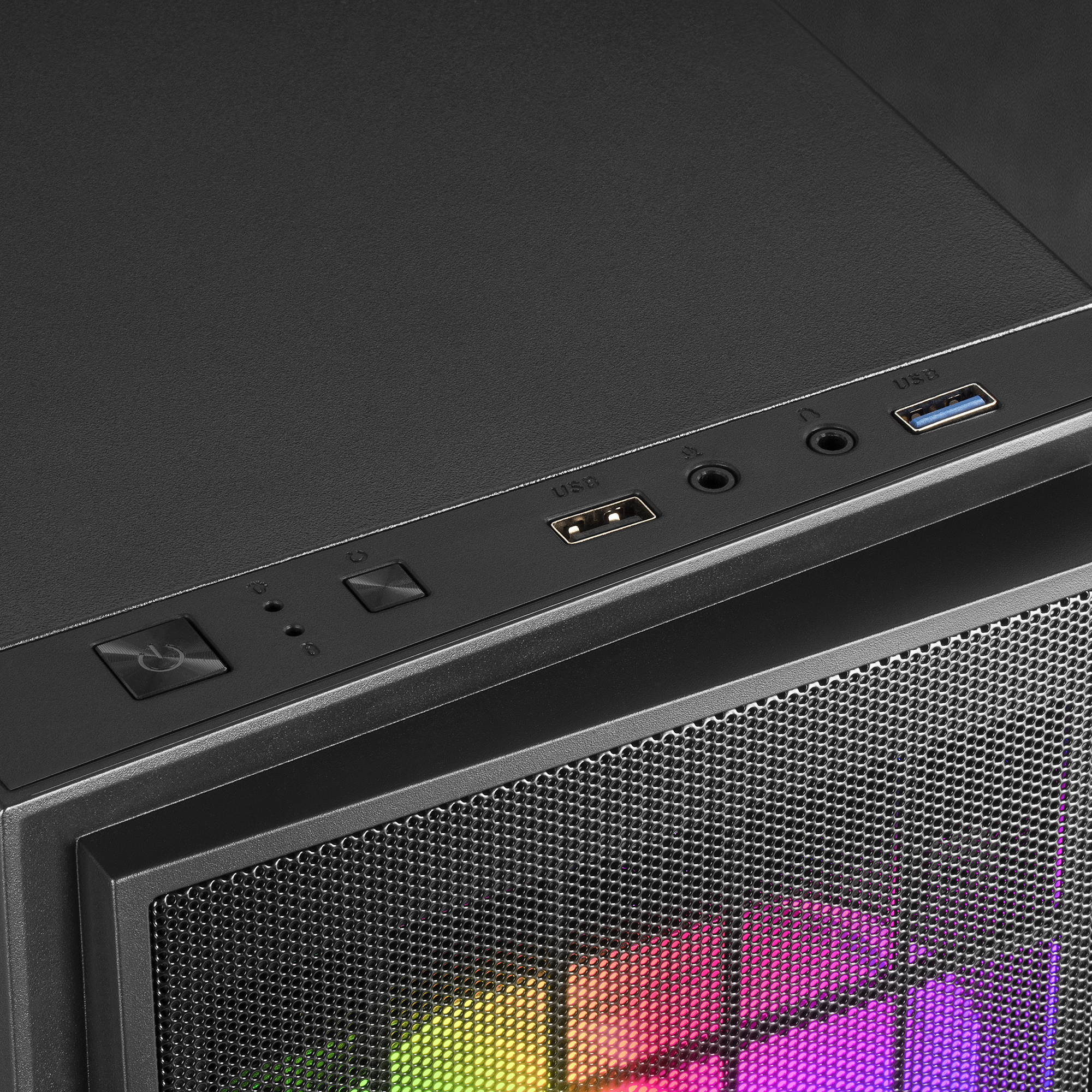 Mars Gaming MCDUO computer case Mini Tower Black – image 4