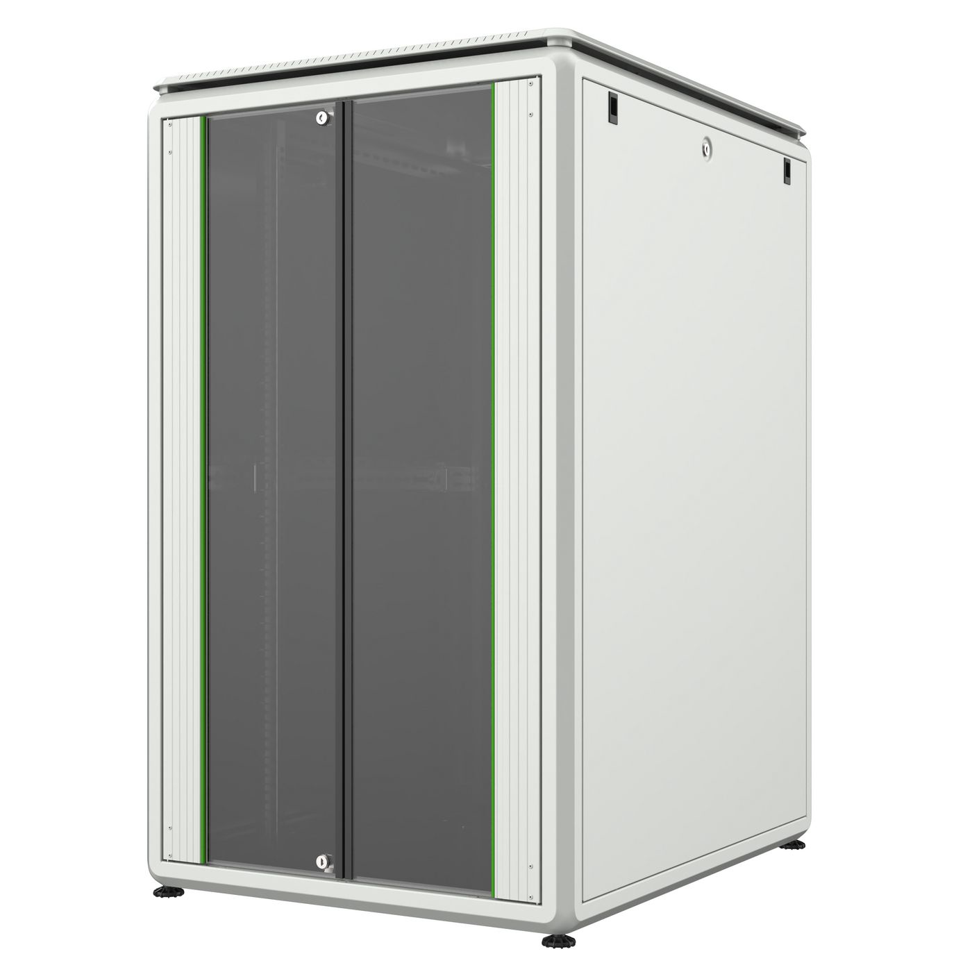 Lanview RDL26U81WH rack cabinet 26U Freestanding rack White – image 1