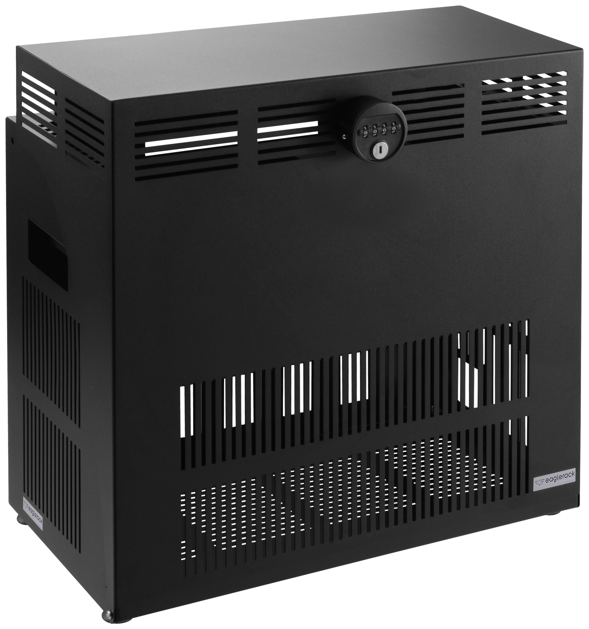 Rackmount.IT ER-E4-BLK rack cabinet 4U Wall mounted rack Black – image 1