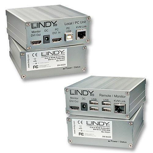 Lindy 39221 KVM switch Metallic