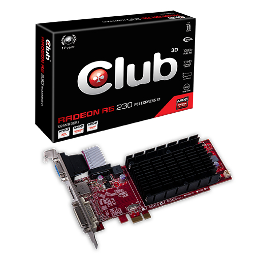 CLUB3D Radeon R5 230 PCI EXPRESS X1 – image 2
