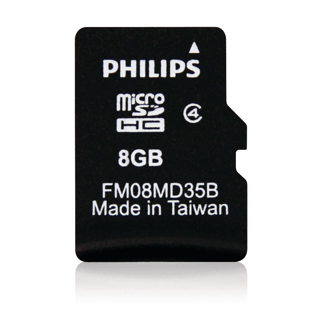 Philips Micro SD cards FM08MD35B/10 – image 1