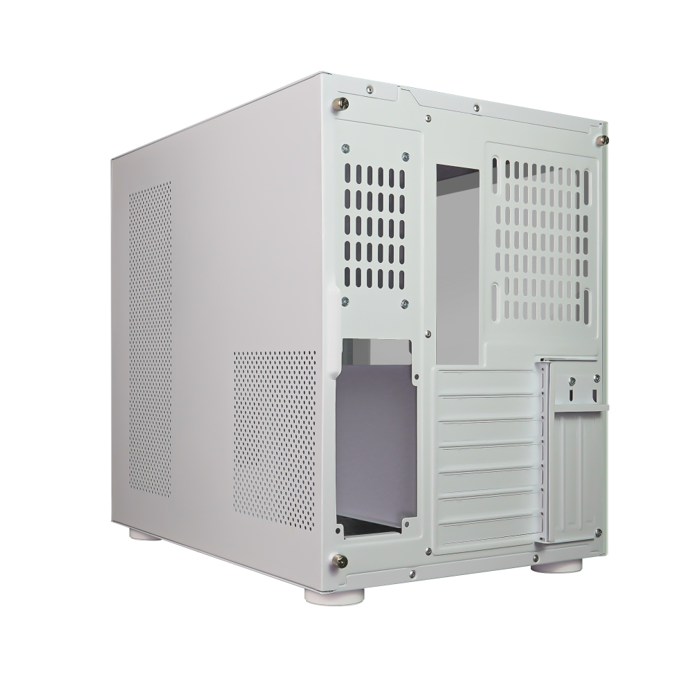 Gabinete Gamer Game Factor CSG700 - Torre - ATX/Micro-ATX/ITX/E-ATX - Panel Lateral - Blanco - CSG700