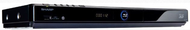 Sharp BD-HP25S DVD/Blu-Ray player 3D Black – image 2