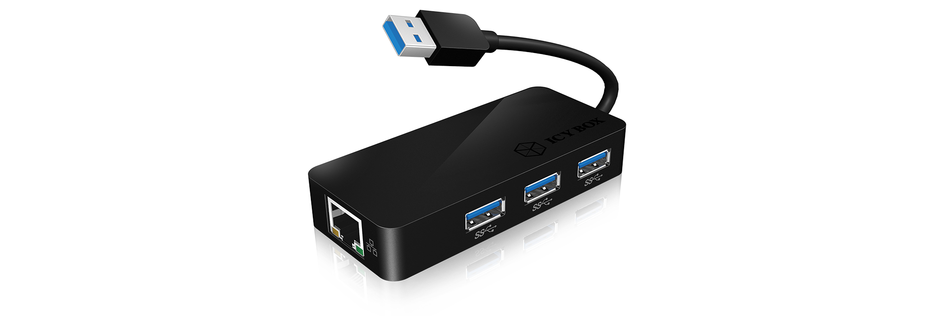 ICY BOX IB-AC517 USB 3.2 Gen 1 (3.1 Gen 1) Type-A Black