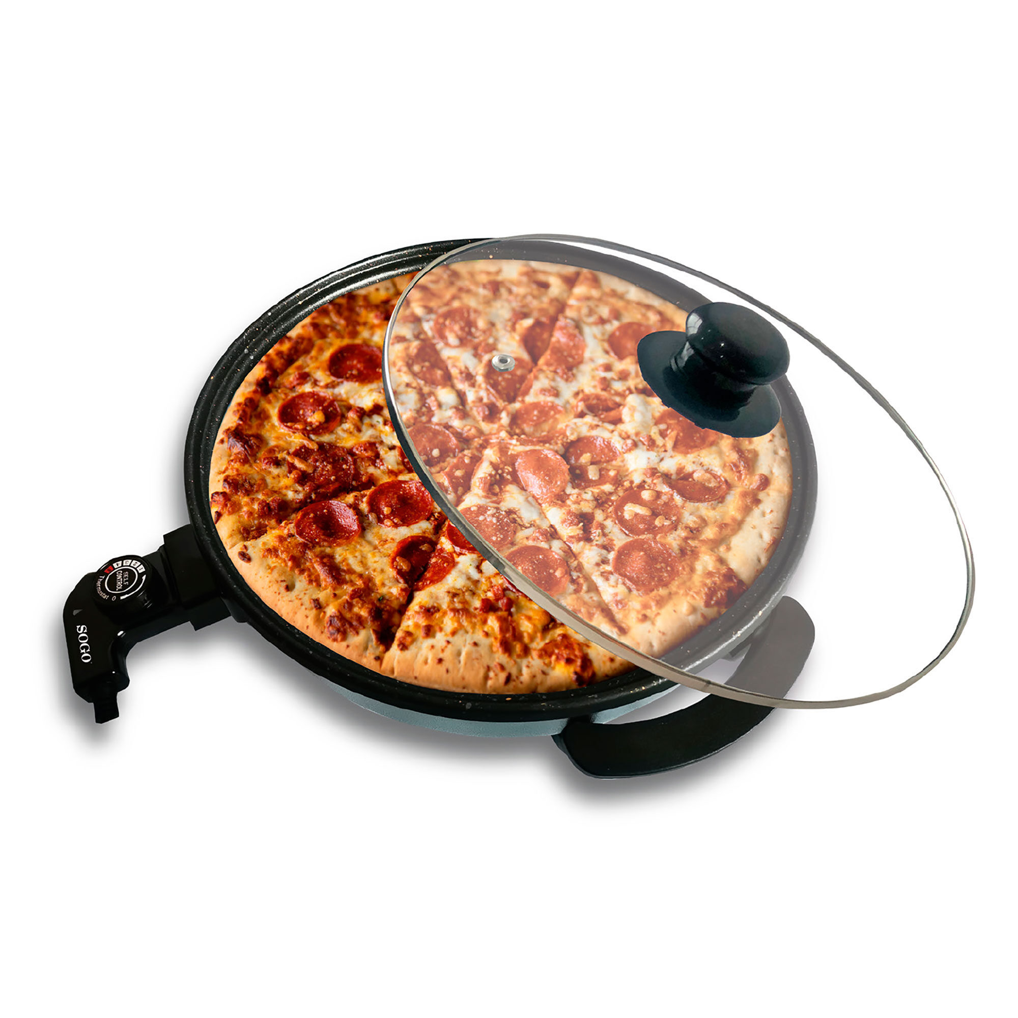 Sogo PIZ-SS-10061 pizza maker/oven 1 pizza(s) – image 2
