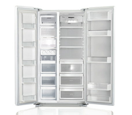 LG GS5264SWJV side-by-side refrigerator Freestanding White – image 2
