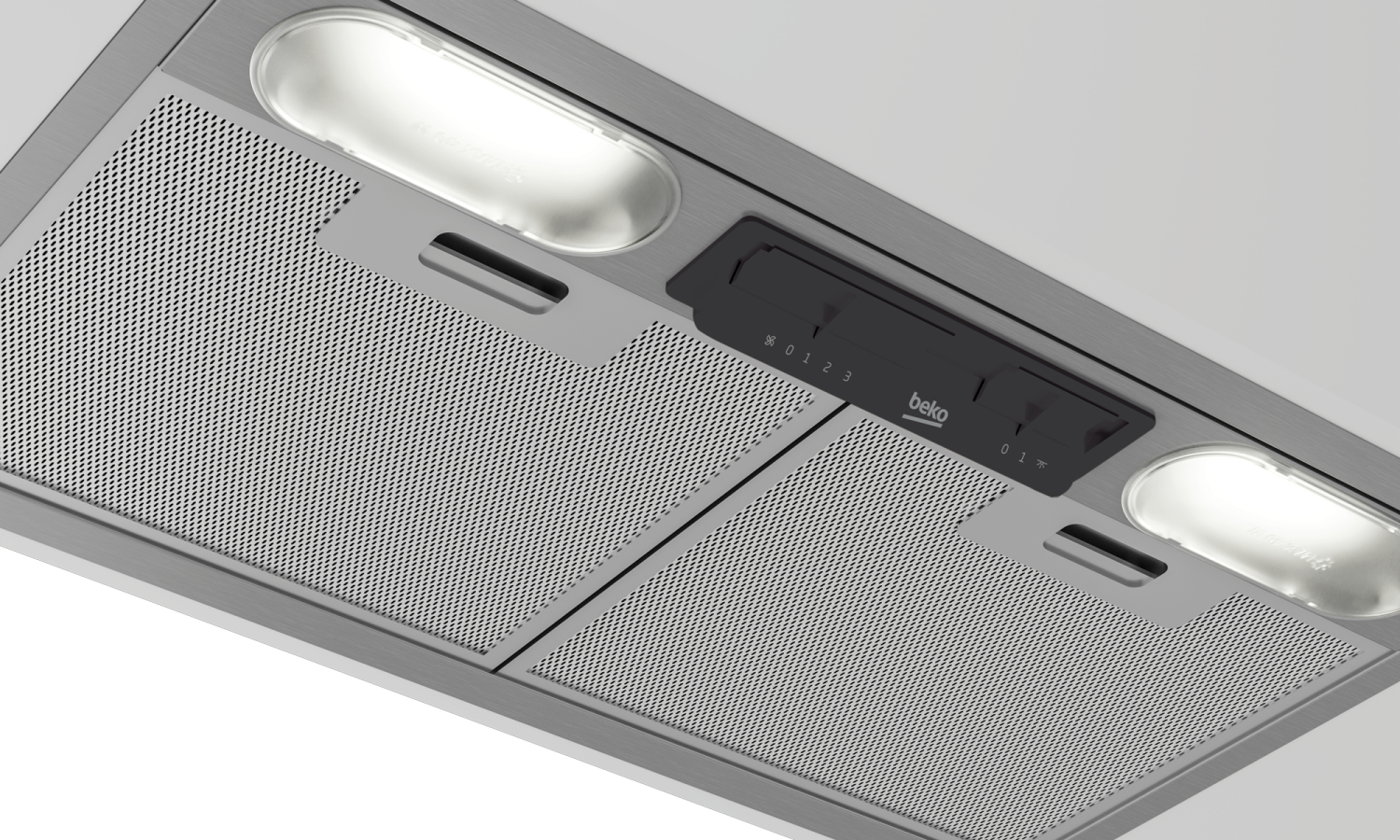 Beko HNU51311SH cooker hood Built-in Silver 381 m³/h – image 2