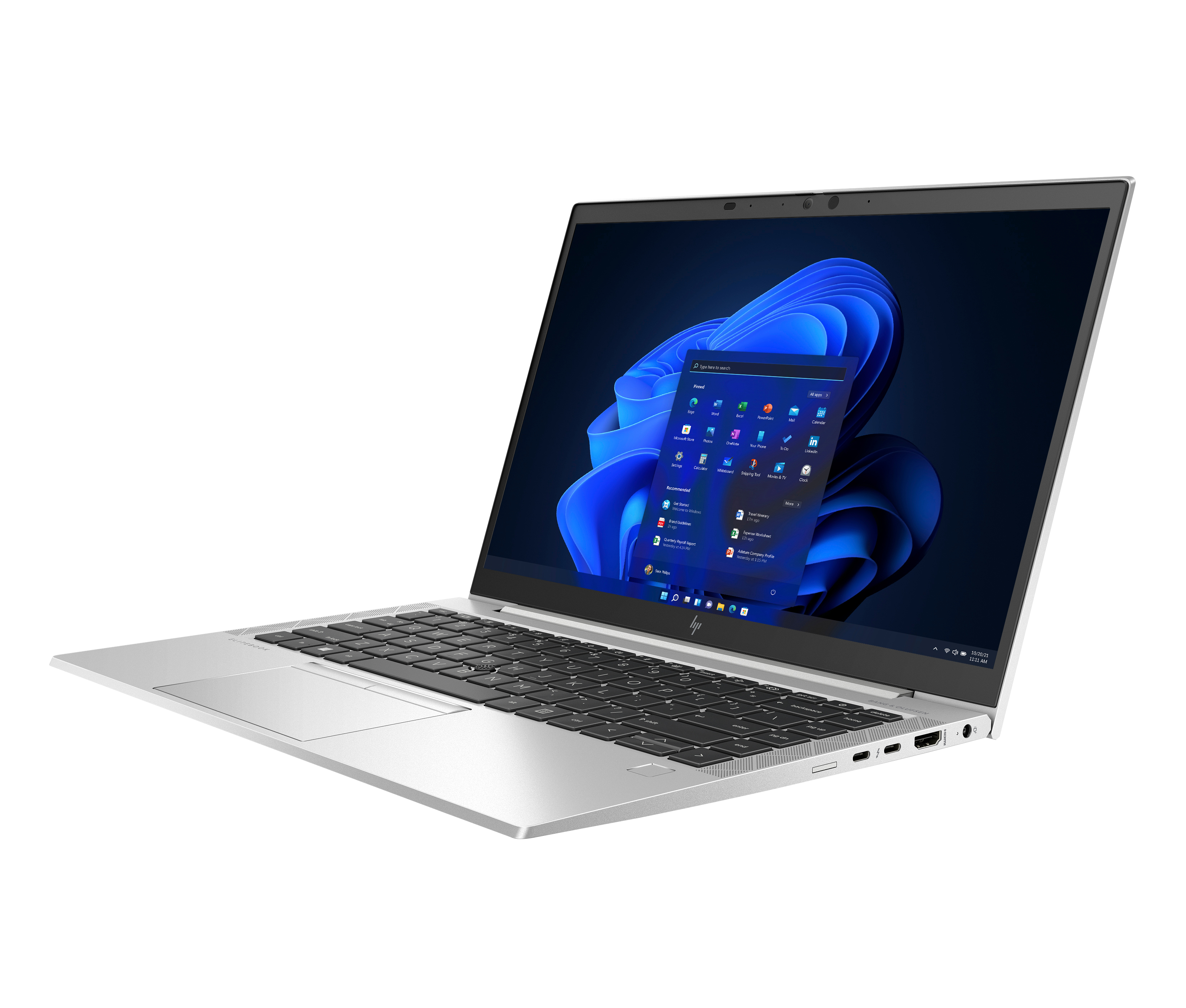 HP EliteBook 840 G7 i5 16GB/256 Certified Refurbished PC Intel® Core™ i5 i5-10310U Laptop 35.6 cm (14″) Full HD DDR4-SDRAM 256 GB SSD Wi-Fi 6 (802.11ax) Windows 11 Pro Silver image 4