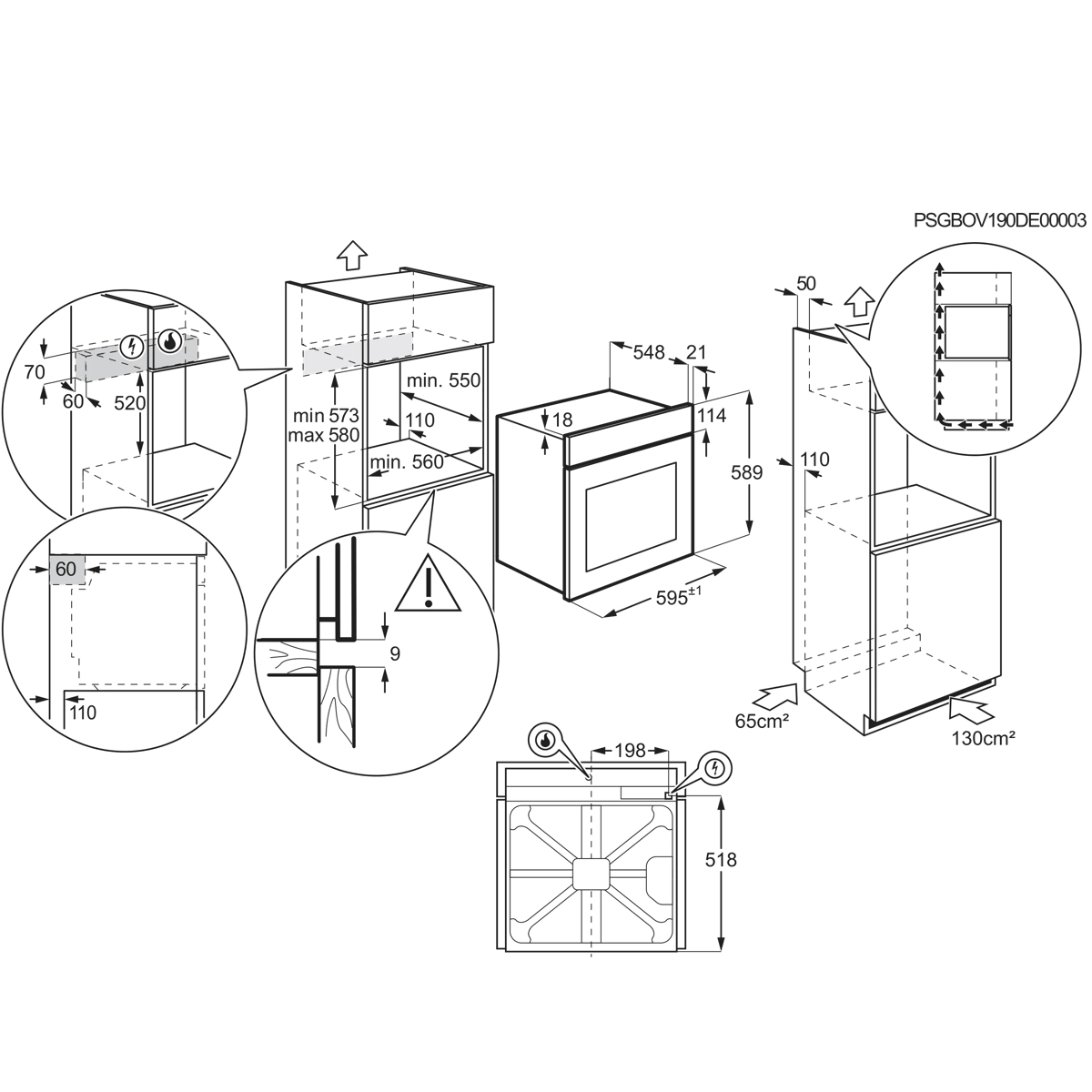 Electrolux F13GX 69 L 1770 W Stainless steel – image 3