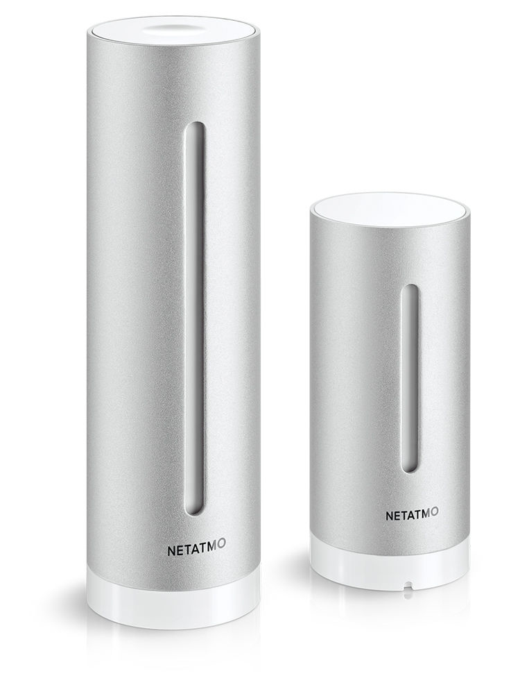 Netatmo NETNWS01EUA2 digital weather station Aluminium Battery Wi-Fi