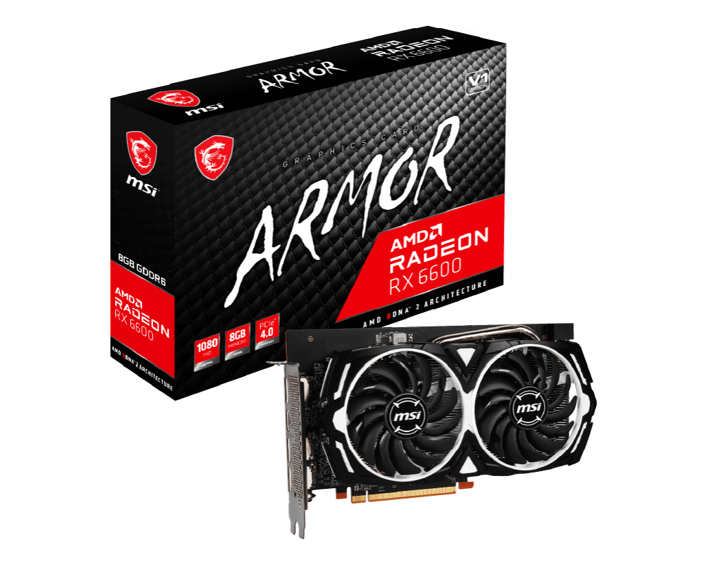 MSI RX 6600 ARMOR 8GB V1 – image 5