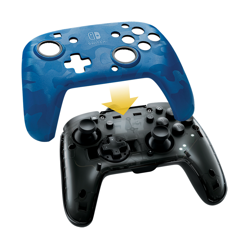 PDP 500-119-NA-D2 Gaming Controller Black, Blue USB Gamepad Analogue Nintendo Switch – image 2