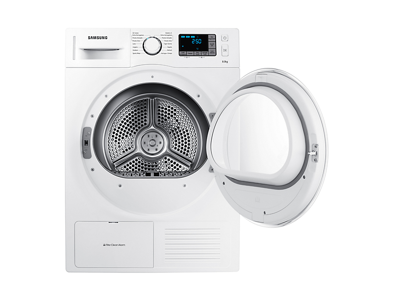 Samsung DV80F5E5HGW/ET tumble dryer Freestanding Front-load – image 2