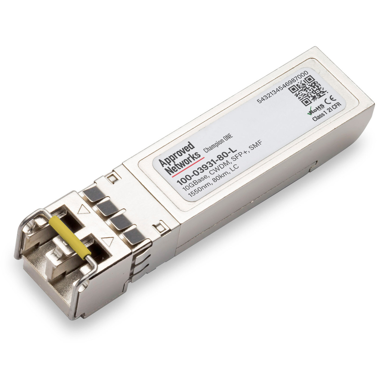 Legrand 100-03931-80-L network transceiver module Fiber optic 10000 Mbit/s SFP+ 1550 nm
