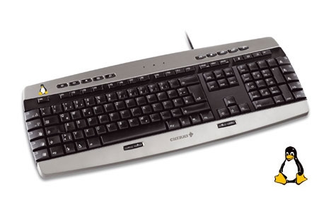 Cherry CyMotion Master Linux, Belgium, silver black