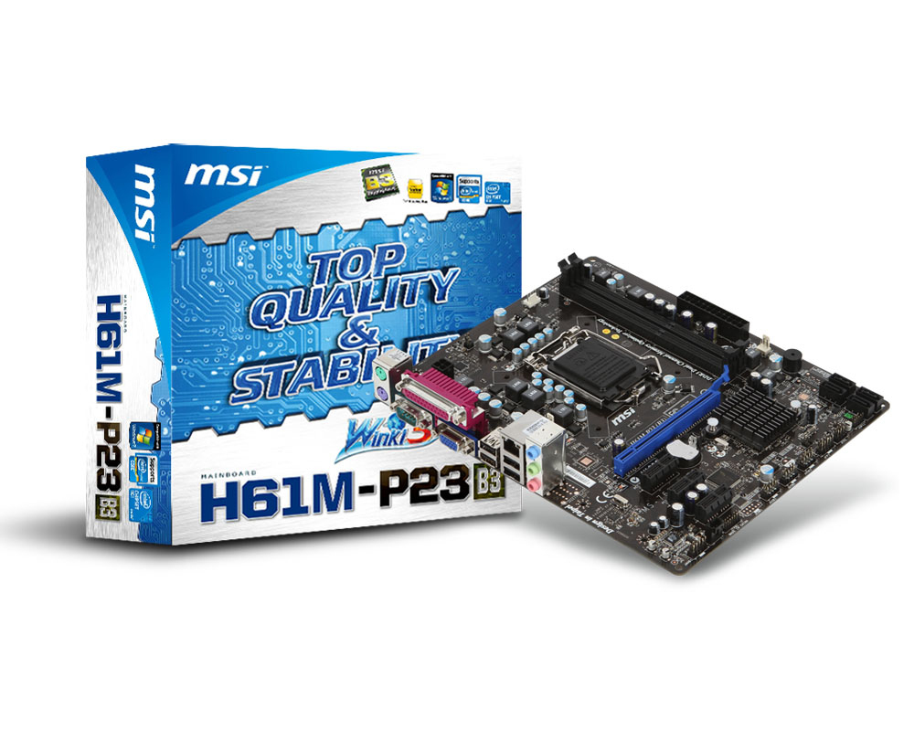 MSI H61M-P23 (B3) – image 1