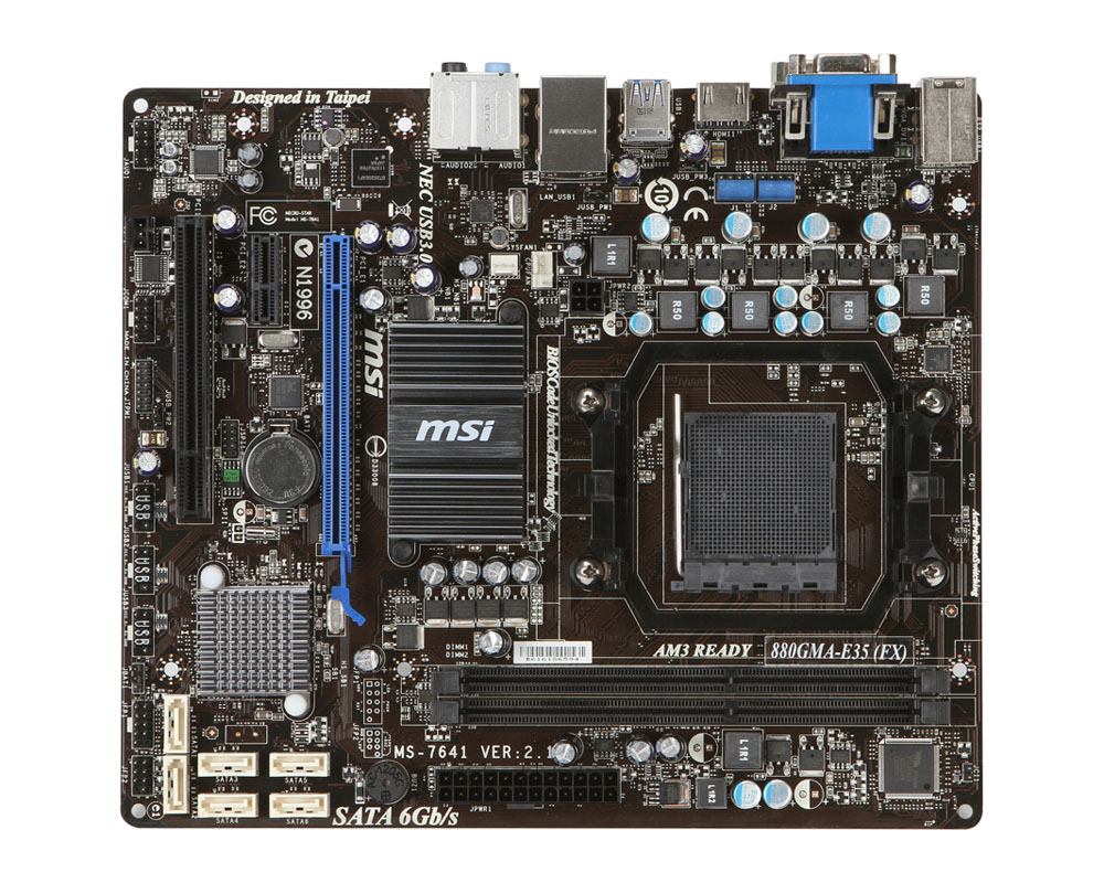MSI 880GMA-E35 (FX)