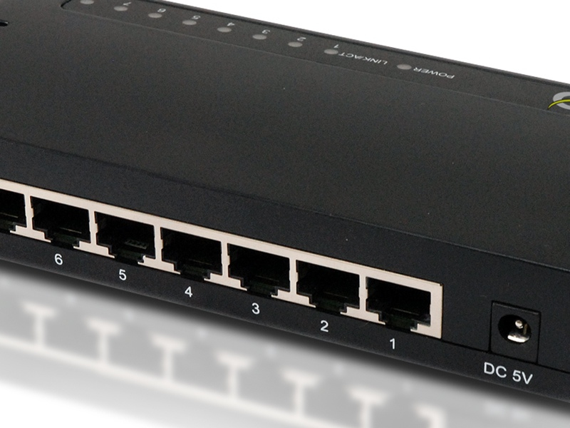 Conceptronic CGIGA8A Unmanaged Gigabit Ethernet (10/100/1000) Black – image 5