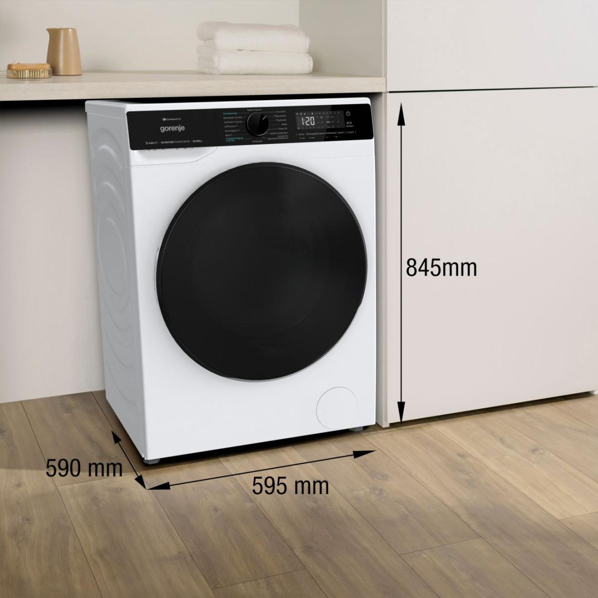 Gorenje WD2PA1X64ADW/DE washer dryer Freestanding Front-load White – image 2