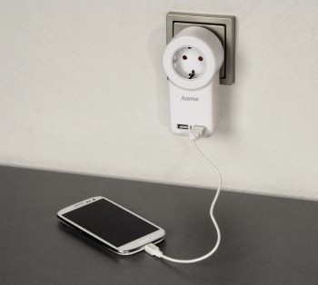 Hama 00108864 mobile device charger Digital camcorder, Digital camera, GPS, Mobile phone, MP3, MP4, Netbook, Laptop, PDA, Tablet White AC Indoor – image 4