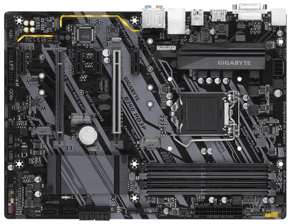 GIGABYTE B360 HD3P – image 4
