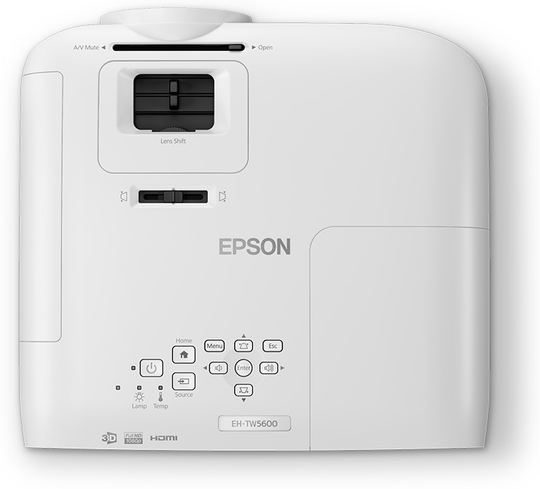 Epson EH-TW5600 Standard throw projector 2500 ANSI lumens 3LCD 1080p (1920x1080) 3D White – image 3