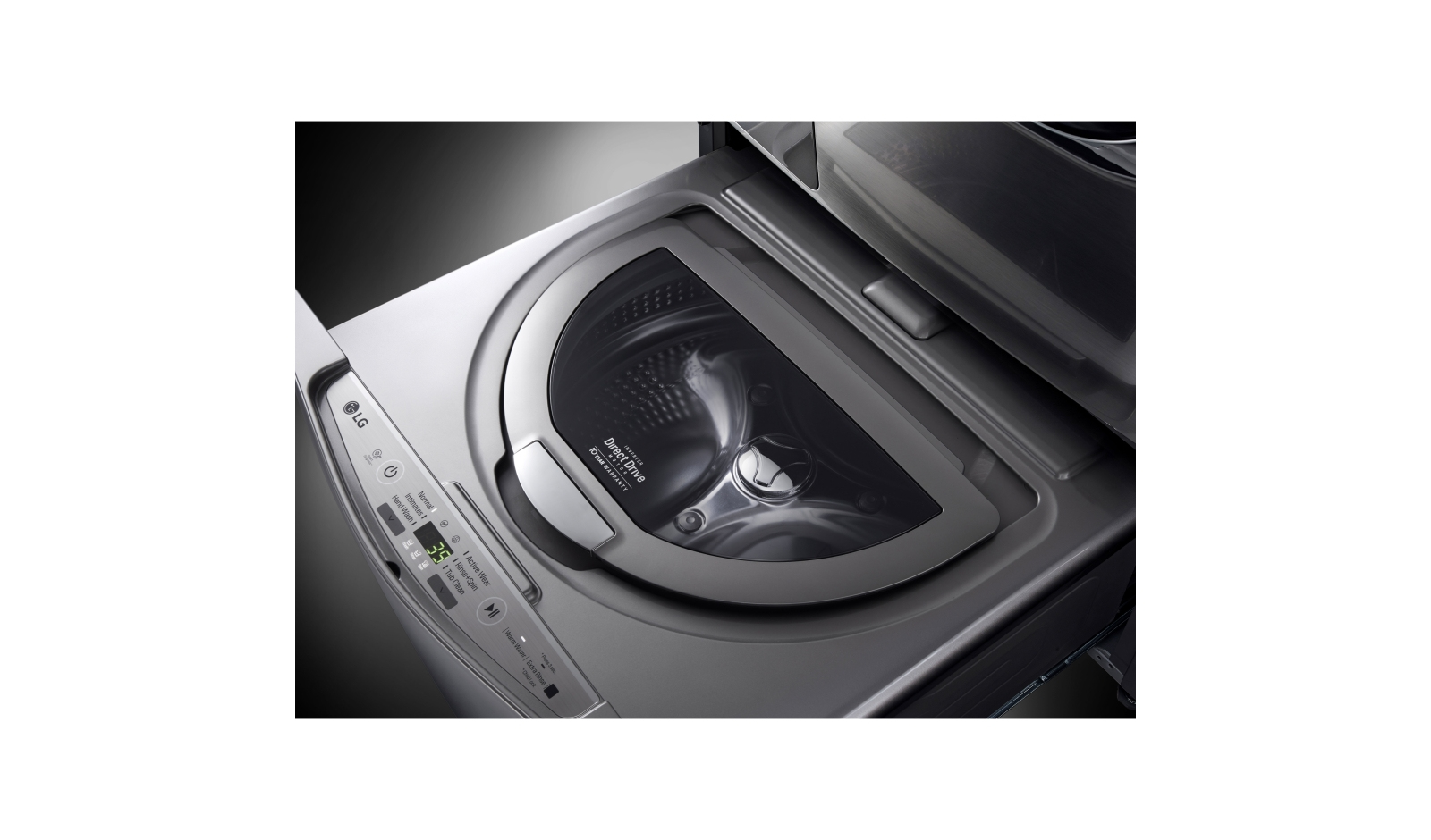LG WD200CV washing machine Top-load 700 RPM Graphite, Stainless steel – image 6