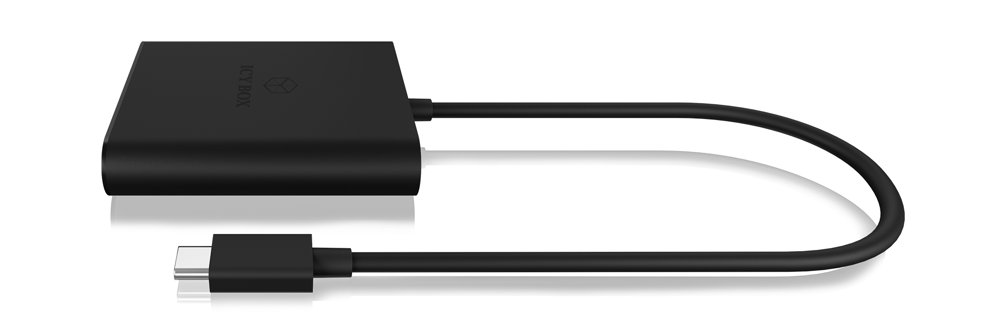 ICY BOX IB-SPL1027-C 2x DisplayPort – image 2