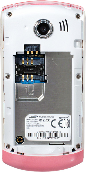 Samsung E2550i 5.08 cm (2") 87.7 g Pink – image 3