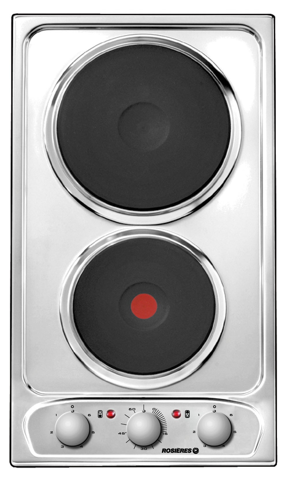 Rosieres RDE32IN hob Stainless steel Built-in Sealed plate 2 zone(s) – image 1