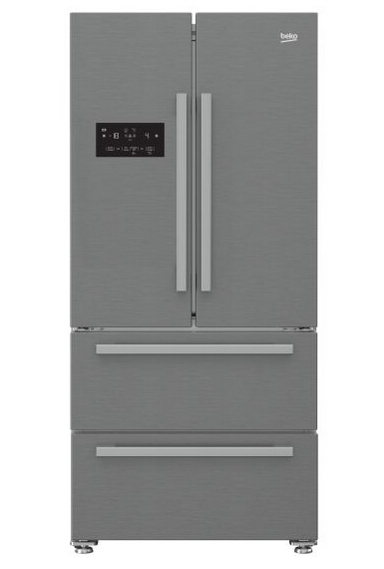 Beko GNE60530X side-by-side refrigerator Freestanding