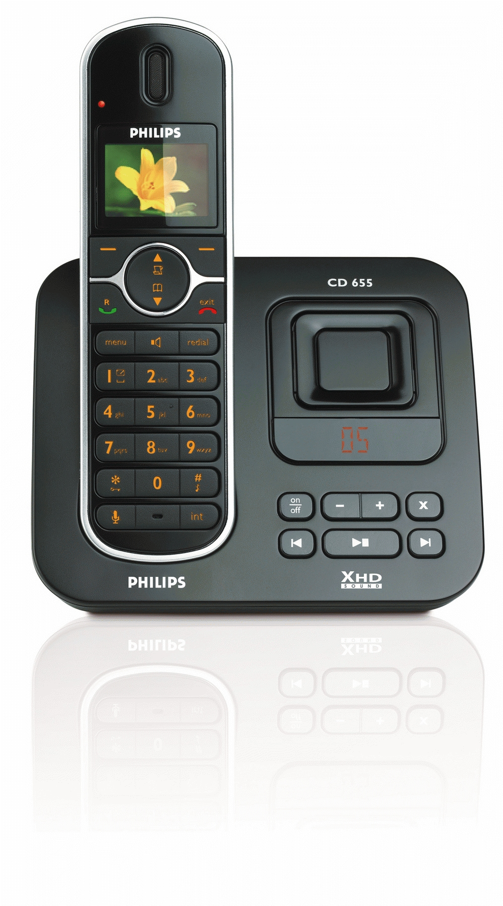 Philips CD6551B Cordless phone answer machine