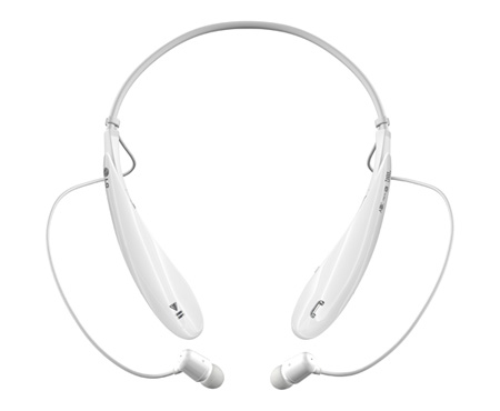 LG HBS-800 Headset Wireless Head-band, In-ear Calls/Music Micro-USB Bluetooth White – image 2