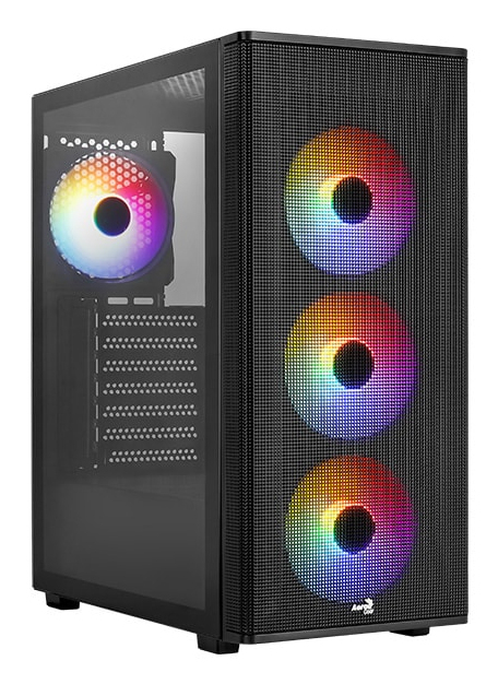 Aerocool Designer Midi Tower Black