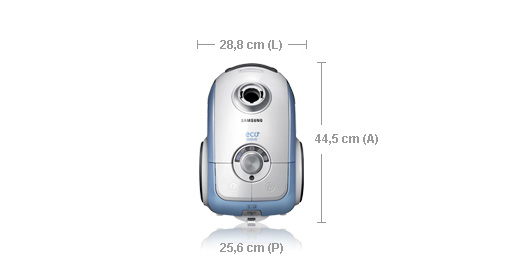 Samsung SC62J0 3 L Cylinder vacuum Dry 1400 W Dust bag – image 5