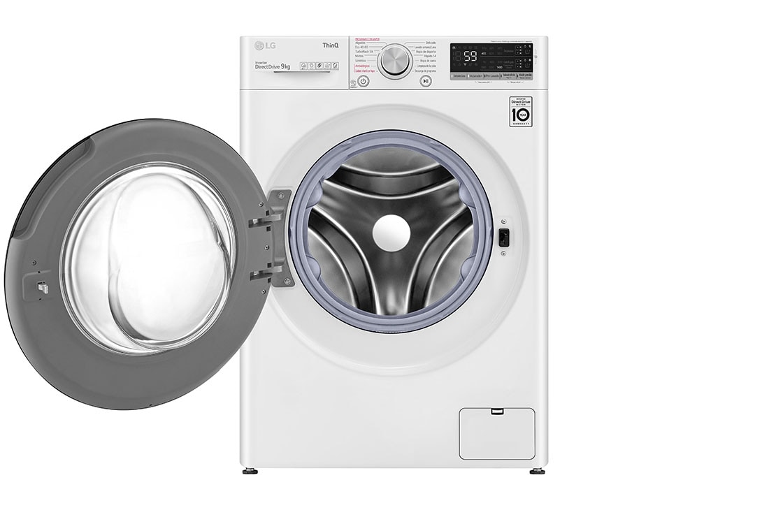 LG F4WV5509SMW washing machine Front-load – image 2