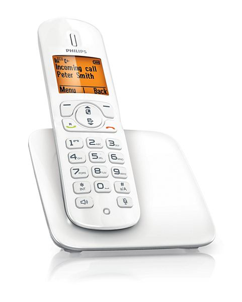 Philips D2801W/FR telephone DECT telephone Caller ID White – image 2