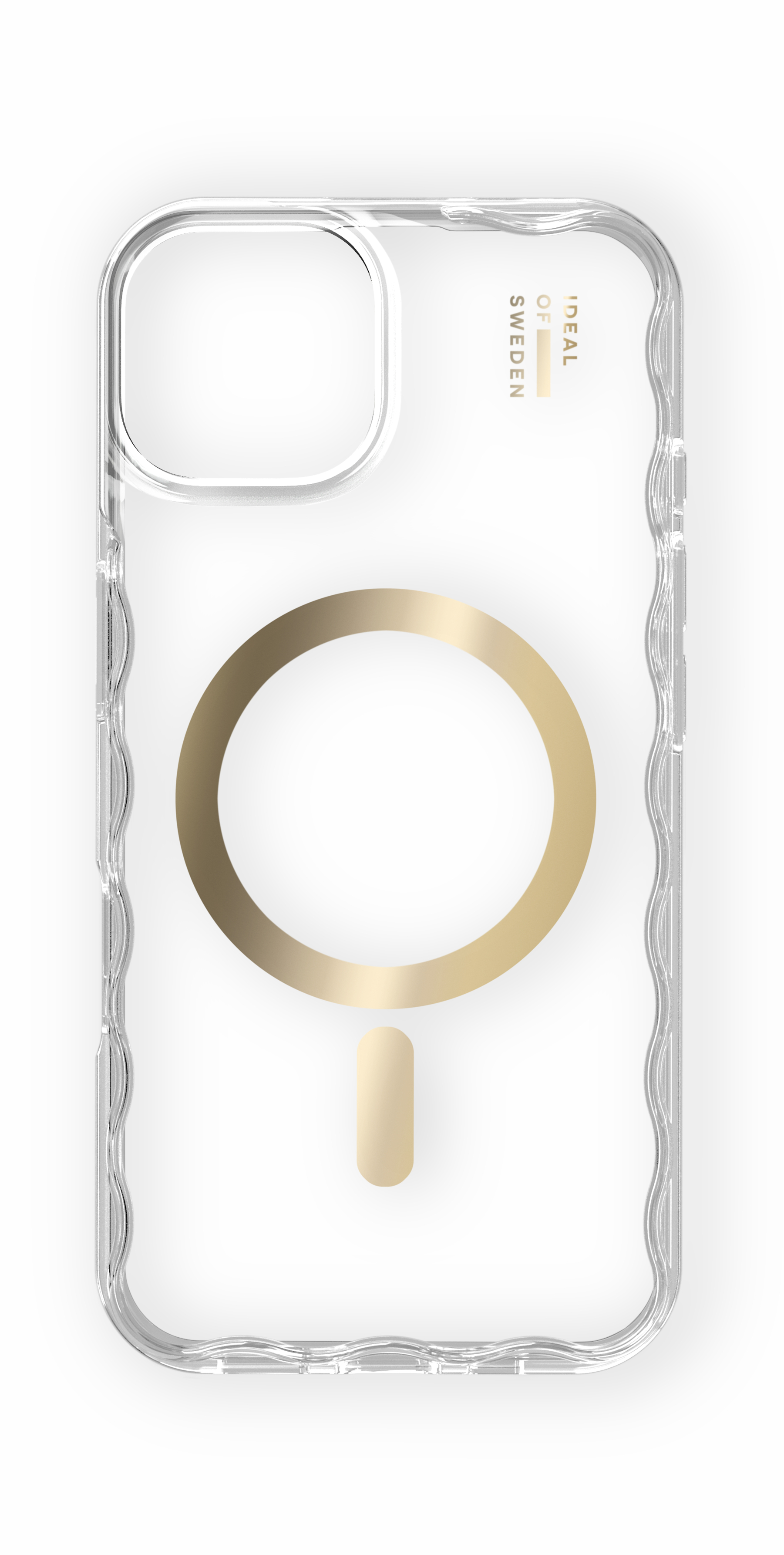 iDeal of Sweden Wavy Case MagSafe iPhone 13 / 14 / 15 / 16e / 17e Clear – image 2