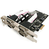 StarTech.com 4 Port PCI Express Serial Card