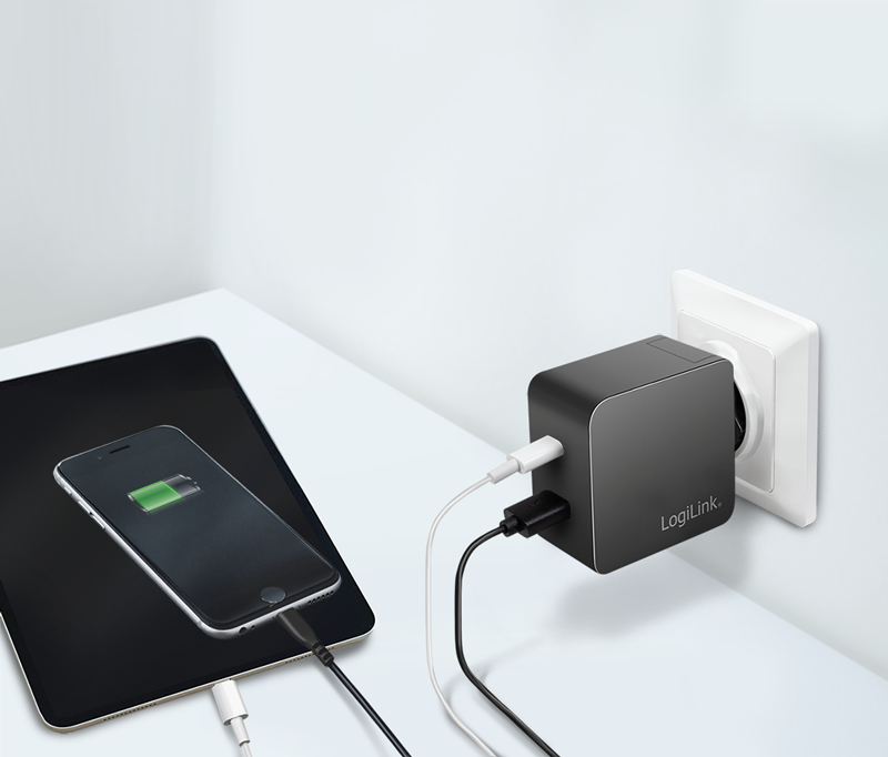 LogiLink PA0310 mobile device charger Universal Black AC Fast charging Indoor – image 7