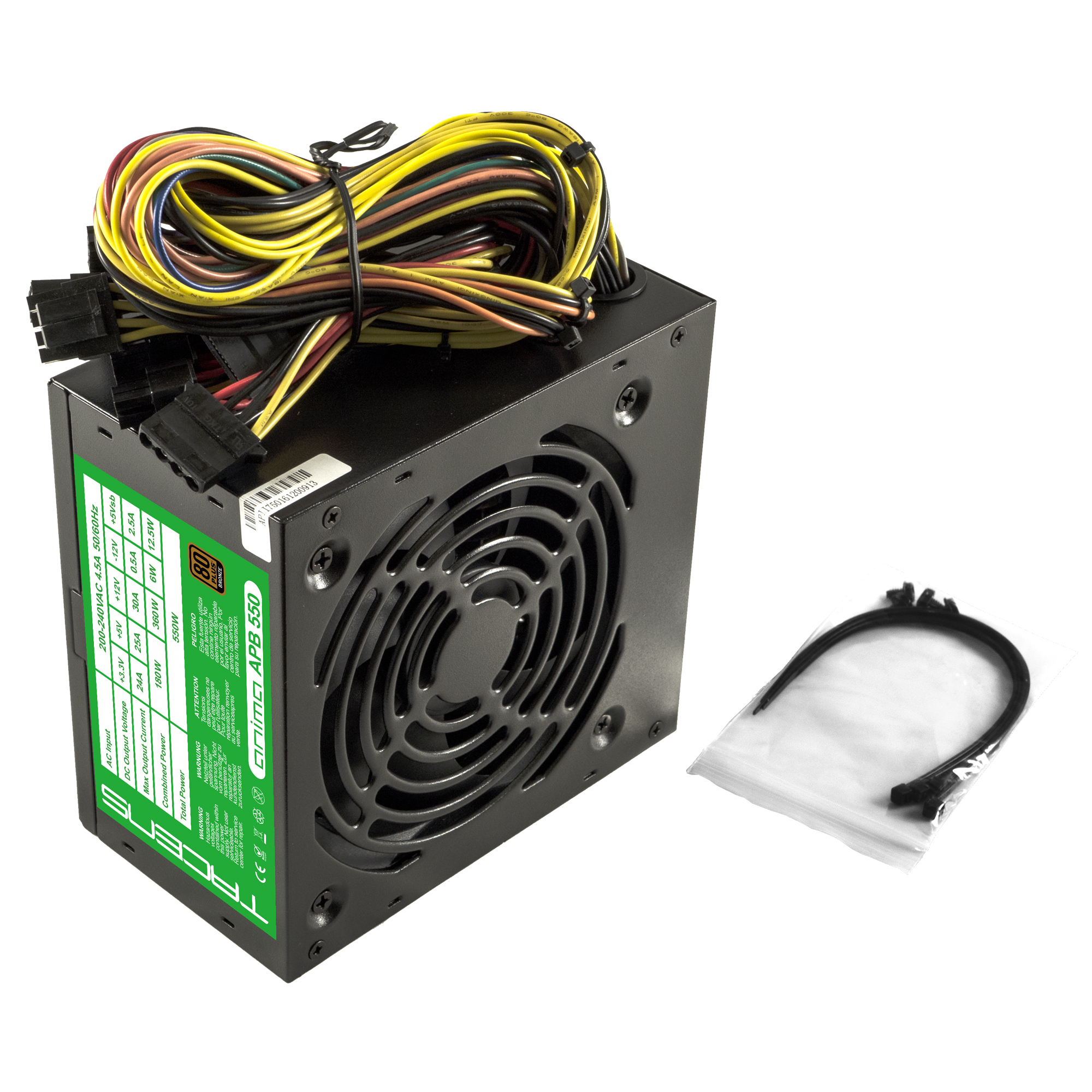 Tacens Anima APB550 power supply unit – image 3