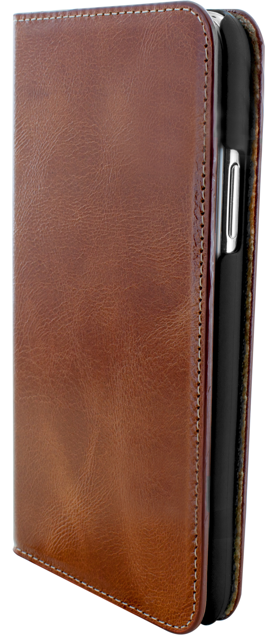 Mobiparts Excellent Wallet Case Apple iPhone X, iPhone XS Oaked Cognac – image 2