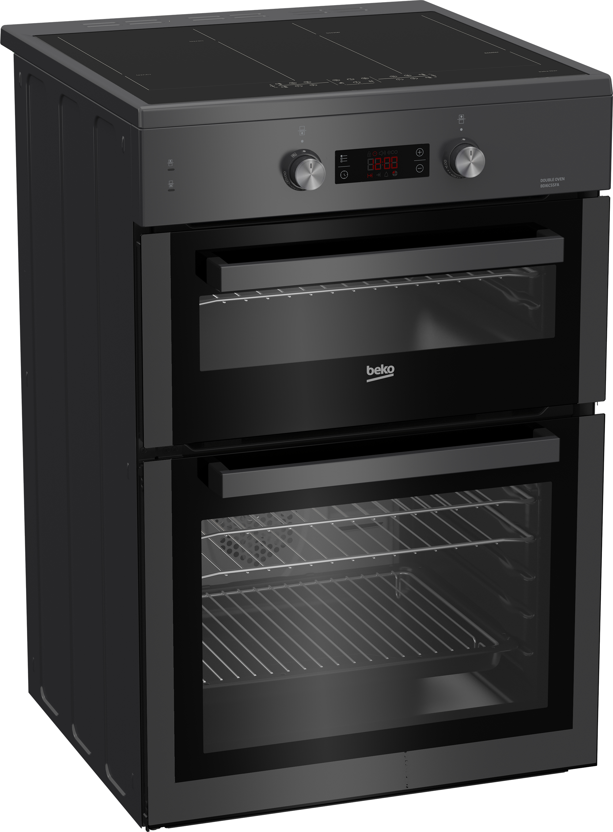 Beko BDI6C55FA 60cm Double Oven Electric Cooker – image 2