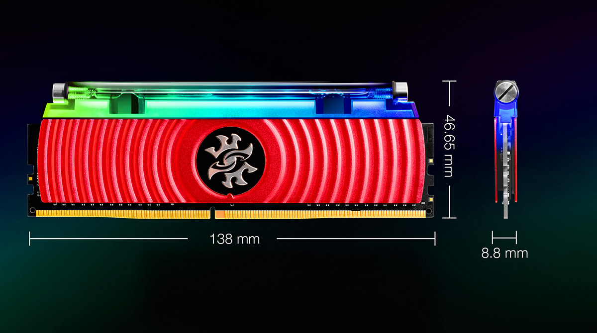 XPG SPECTRIX D80 memory module – image 4
