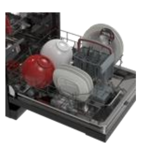 Sharp QW-HX12F47EB-DE dishwasher Freestanding 13 place settings – image 4