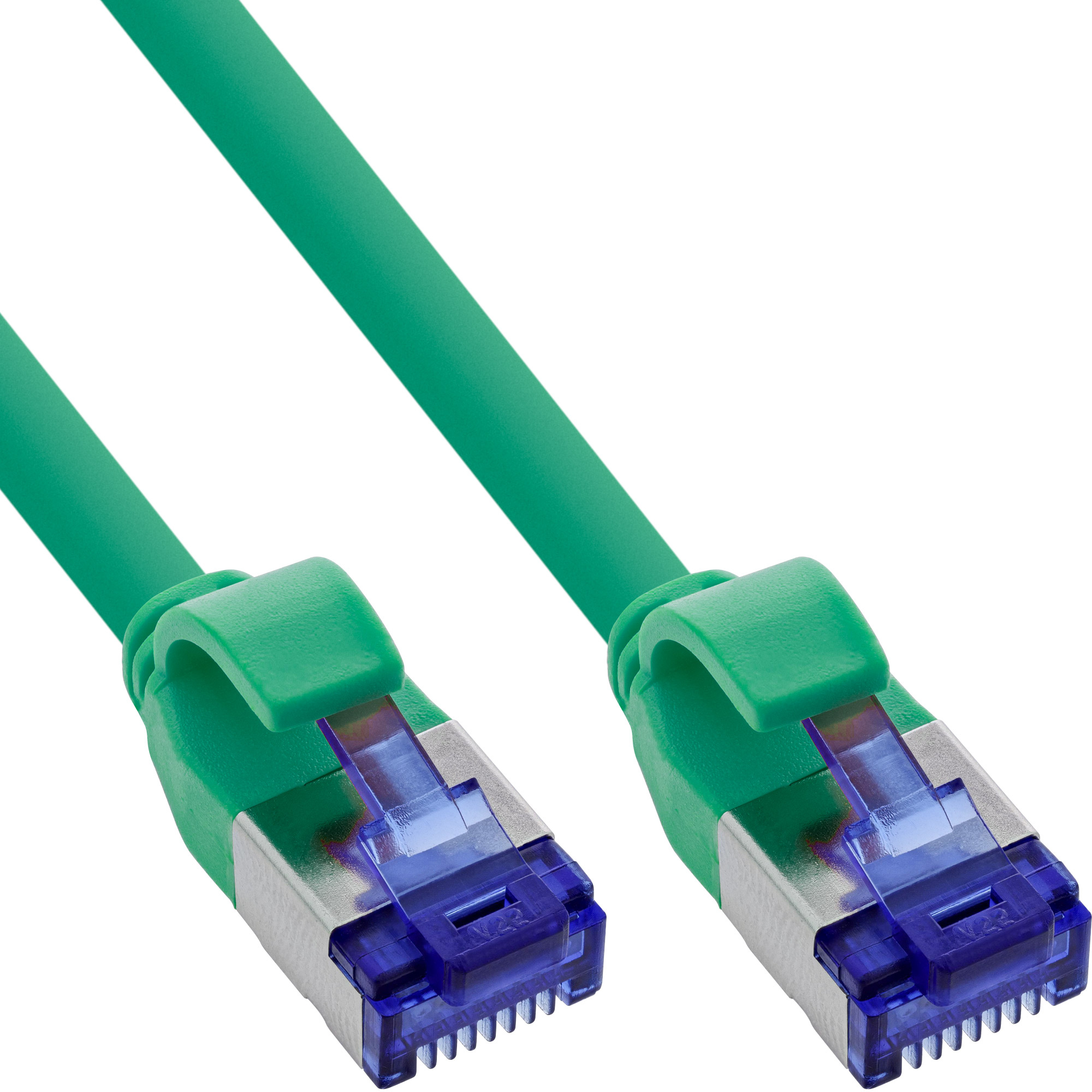 InLine 74914G cavo di rete Verde 15 m Cat6a S/FTP (S-STP)