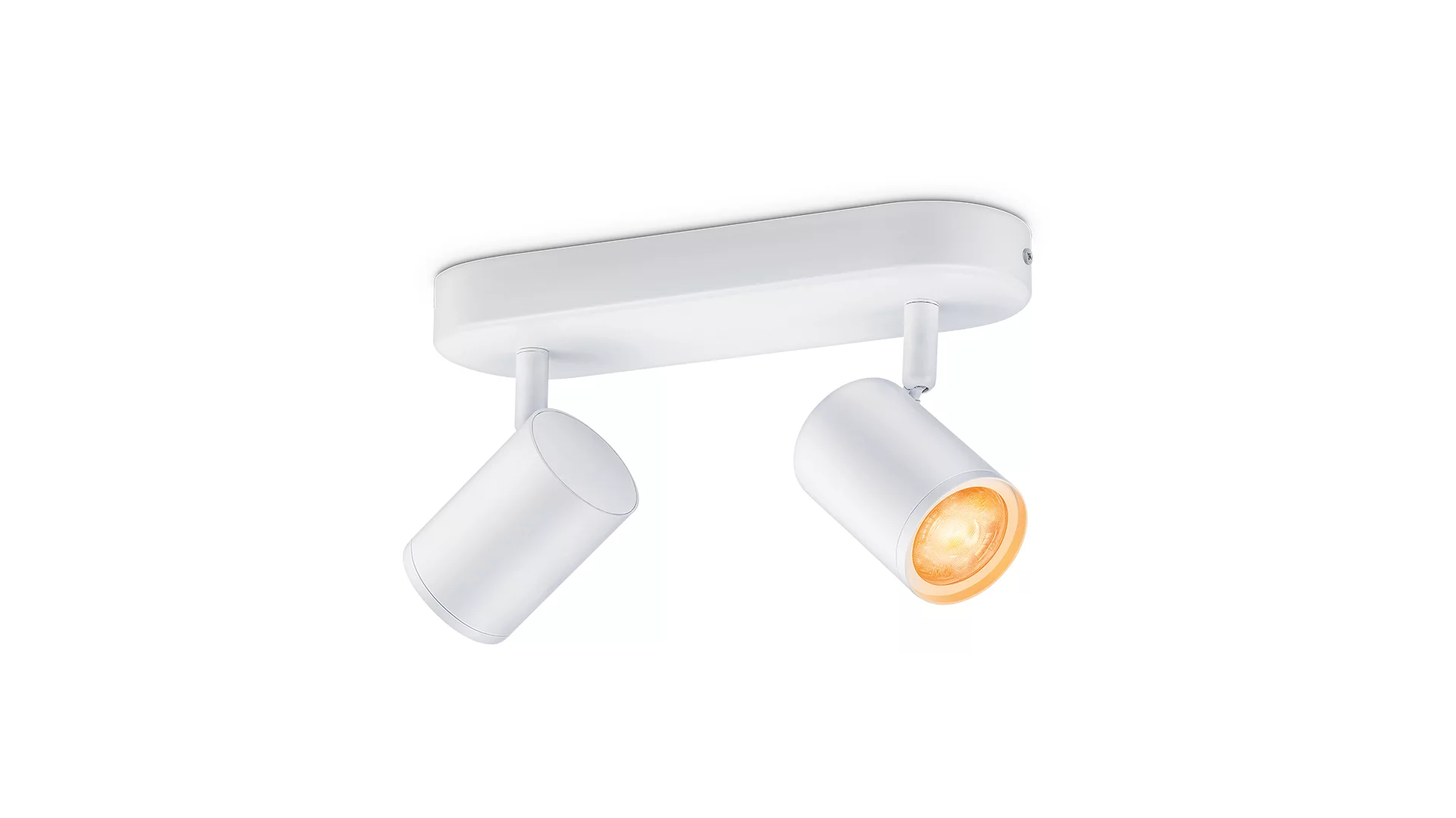 Philips by Signify Philips Smart Spotlight x2, GU10, 690 lm, White – image 1